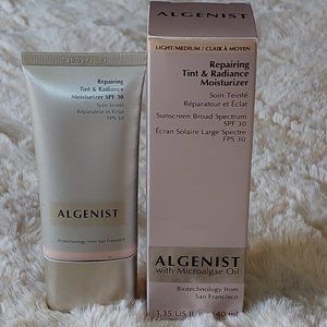 New Algenist Repairing Tint Radiance Moisturizer Light Medium SPF30